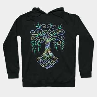 Celtic Tree of Life Multi Colored Hoodie